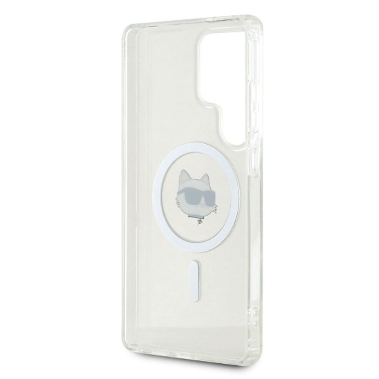 Husa Karl Lagerfeld IML Choupette Head MagSafe pentru Samsung Galaxy S25 Ultra, Transparenta Husa Karl Lagerfeld IML Choupette Head MagSafe pentru Samsung Galaxy S25 Ultra, Transparenta (Bakr, KLHMS25LHLSCHH) by www.silkase.ro