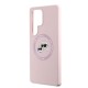 Husa Karl Lagerfeld Liquid Silicone K&CH Heads MagSafe pentru Samsung Galaxy S25 Ultra, Roz Husa Karl Lagerfeld Liquid Silicone K&CH Heads MagSafe pentru Samsung Galaxy S25 Ultra, Roz (Bakr, KLHMS25LSKCHTCP) by www.silkase.ro