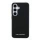 Husa Karl Lagerfeld PU Saffiano Metal Logo and Frame pentru Samsung Galaxy S25, Neagra (Bakr, KLHMS25SPSAFWMCK) by www.silkase.ro