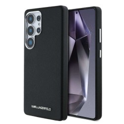 Husa Karl Lagerfeld PU Saffiano Metal Logo and Frame pentru Samsung Galaxy S25 Ultra, Neagra