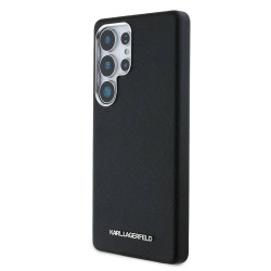 Husa Karl Lagerfeld PU Saffiano Metal Logo and Frame pentru Samsung Galaxy S25 Ultra, Neagra Husa Karl Lagerfeld PU Saffiano Metal Logo and Frame pentru Samsung Galaxy S25 Ultra, Neagra