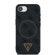 Husa Guess PU 4G Strass Triangle Logo MagSafe pentru iPhone 16e, Neagra (Bakr, GUHMPSE4P4TDPK) by www.silkase.ro