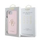 Husa Guess PU Grained 4G Metal Logo pentru iPhone 16e, Roz (Bakr, GUHCPSE4PGT4MBP) by www.silkase.ro