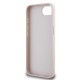 Husa Guess PU Grained 4G Metal Logo pentru iPhone 16e, Roz (Bakr, GUHCPSE4PGT4MBP) by www.silkase.ro