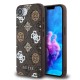 Husa Guess PU 4G Peony MagSafe pentru iPhone 16e, Maro (Bakr, GUHMPSE4P4PWPW) by www.silkase.ro