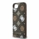Husa Guess PU 4G Peony MagSafe pentru iPhone 16e, Maro (Bakr, GUHMPSE4P4PWPW) by www.silkase.ro