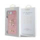 Husa Guess PU Fixed Glitter 4G Metal Logo pentru iPhone 16e, Roz (Bakr, GUHCPSE4HG4SGP) by www.silkase.ro