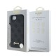 Husa Guess 4G Script Logo MagSafe pentru iPhone 16e, Neagra (Bakr, GUHMPSE4HG4SHK) by www.silkase.ro