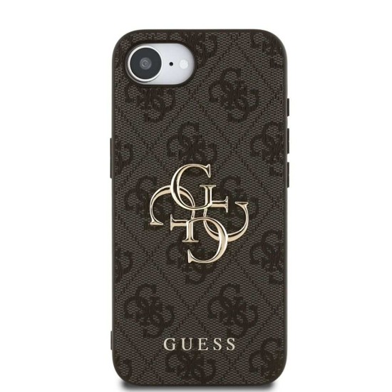 Husa Guess PU 4G Metal Logo pentru iPhone 16e, Gri Husa Guess PU 4G Metal Logo pentru iPhone 16e, Gri (Bakr, GUHCPSE44GMGGR) by www.silkase.ro