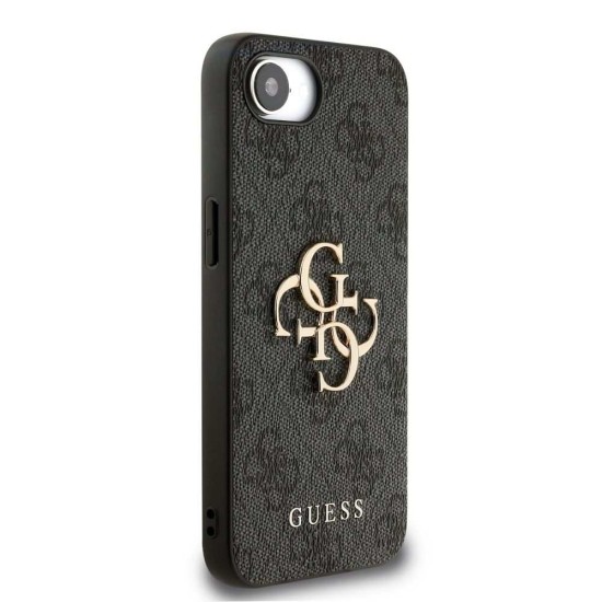 Husa Guess PU 4G Metal Logo pentru iPhone 16e, Gri Husa Guess PU 4G Metal Logo pentru iPhone 16e, Gri (Bakr, GUHCPSE44GMGGR) by www.silkase.ro