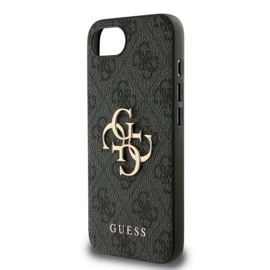 Husa Guess PU 4G Metal Logo pentru iPhone 16e, Gri Husa Guess PU 4G Metal Logo pentru iPhone 16e, Gri (Bakr, GUHCPSE44GMGGR) by www.silkase.ro