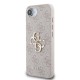 Husa Guess PU 4G Metal Logo pentru iPhone 16e, Roz (Bakr, GUHCPSE44GMGPI) by www.silkase.ro