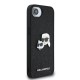 Husa Karl Lagerfeld Fixed Glitter Metal K&CH pentru iPhone 16e, Neagra (Bakr, KLHCPSE4PFGKCPK) by www.silkase.ro