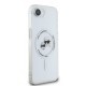Husa Karl Lagerfeld IML K&CH Heads Metal Frame MagSafe pentru iPhone 16e, Transparenta (Bakr, KLHMPSE4HLSKCH) by www.silkase.ro