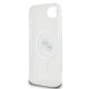 Husa Karl Lagerfeld IML K&CH Heads Metal Frame MagSafe pentru iPhone 16e, Transparenta (Bakr, KLHMPSE4HLSKCH) by www.silkase.ro