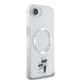 Husa Karl Lagerfeld IML Karl and Choupette MagSafe pentru iPhone 16e, Transparenta (Bakr, KLHMPSE4HNKCIT) by www.silkase.ro