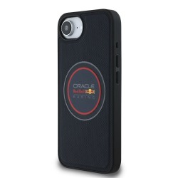 Husa Red Bull PC/TPU Red Ring MagSafe pentru iPhone 16e, Bleumarin