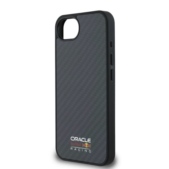 Husa Red Bull Carbon Shiny Logo MagSafe pentru iPhone 16e, Neagra (Bakr, RBHMPSE424CFILSK) by www.silkase.ro