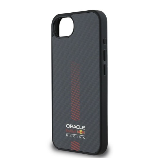 Husa Red Bull Carbon Powerbar MagSafe pentru iPhone 16e, Neagra (Bakr, RBHMPSE424CFGSMK) by www.silkase.ro