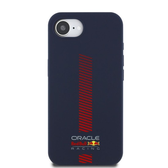 Husa Red Bull Silicone Powerbar MagSafe pentru iPhone 16e, Bleumarin Husa Red Bull Silicone Powerbar MagSafe pentru iPhone 16e, Bleumarin (Bakr, RBHMPSE424SIVGSV) by www.silkase.ro