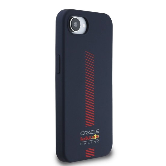 Husa Red Bull Silicone Powerbar MagSafe pentru iPhone 16e, Bleumarin Husa Red Bull Silicone Powerbar MagSafe pentru iPhone 16e, Bleumarin (Bakr, RBHMPSE424SIVGSV) by www.silkase.ro