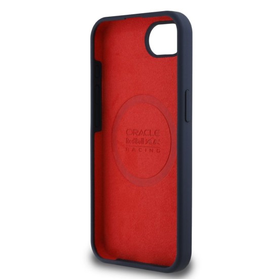 Husa Red Bull Silicone Powerbar MagSafe pentru iPhone 16e, Bleumarin Husa Red Bull Silicone Powerbar MagSafe pentru iPhone 16e, Bleumarin (Bakr, RBHMPSE424SIVGSV) by www.silkase.ro