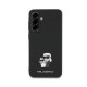 Husa Karl Lagerfeld PU Saffiano Metal Karl and Choupette pentru Samsung Galaxy A36, Neagra (Bakr, KLHCSA36PSAKCMPK) by www.silkase.ro