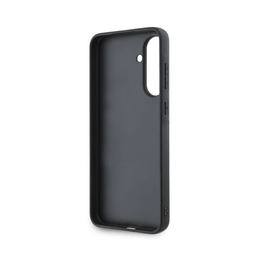 Husa Karl Lagerfeld PU Saffiano Metal Logo pentru Samsung Galaxy A56, Roz (Bakr, KLHCSA56PSAFWMCP) by www.silkase.ro