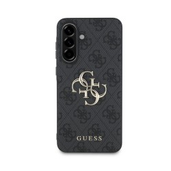 Husa Guess PU 4G Metal Logo pentru Samsung Galaxy A36, Gri