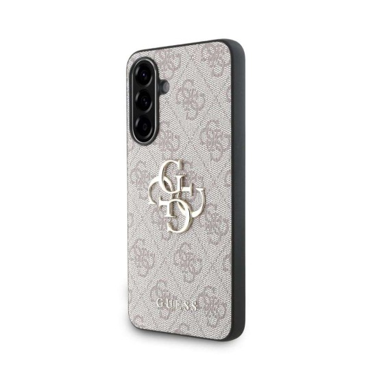 Husa Guess PU 4G Metal Logo pentru Samsung Galaxy A56, Roz Husa Guess PU 4G Metal Logo pentru Samsung Galaxy A56, Roz (Bakr, GUHCSA564GMGPI) by www.silkase.ro