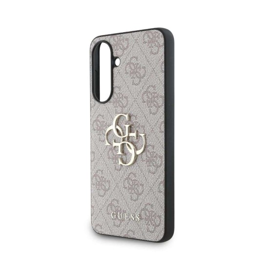 Husa Guess PU 4G Metal Logo pentru Samsung Galaxy A56, Roz Husa Guess PU 4G Metal Logo pentru Samsung Galaxy A56, Roz (Bakr, GUHCSA564GMGPI) by www.silkase.ro