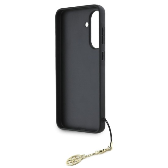 Husa Guess 4G Charm pentru Samsung Galaxy A56, Maro (Bakr, GUHCSA56GF4GBR) by www.silkase.ro