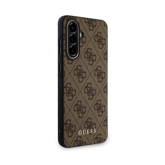 Husa Guess 4G pentru Samsung Galaxy A56, Maro (Bakr, GUHCSA56G4GFBR) by www.silkase.ro