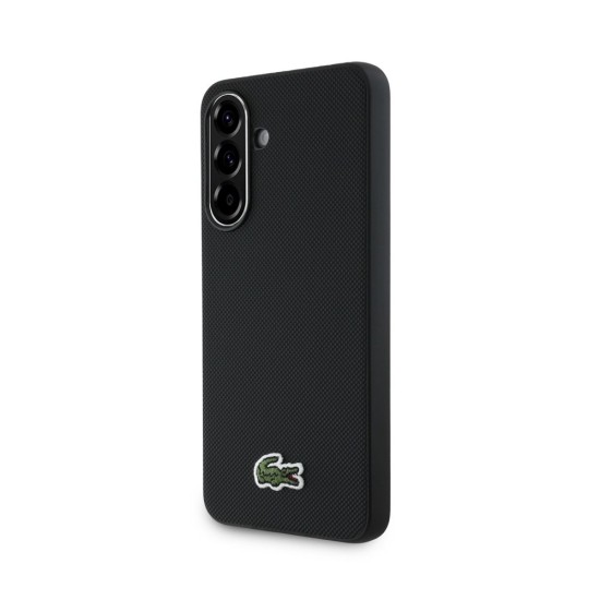 Husa Lacoste Iconic Petit Pique Woven Logo MagSafe pentru Samsung Galaxy A56, Neagra Husa Lacoste Iconic Petit Pique Woven Logo MagSafe pentru Samsung Galaxy A56, Neagra (Bakr, LCHCSA56PVCK) by www.silkase.ro