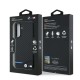 Husa BMW M PU Carbon pentru Samsung Galaxy A56, Neagră (Blue Line) (Bakr, BMHCSA5622NBCK) by www.silkase.ro