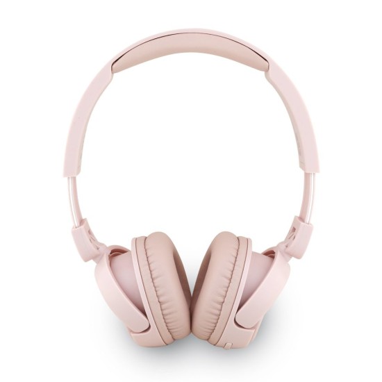 Căști Wireless Over-Ear Guess Script Metal Logo, Roz (Bakr, GUBHV6SCP) by www.silkase.ro
