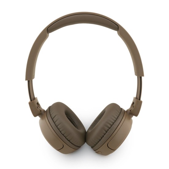 Căști Wireless Over-Ear Guess Script Metal Logo, Maro (Bakr, GUBHV6SCW) by www.silkase.ro