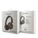 Căști Wireless Over-Ear Guess Script Metal Logo, Maro (Bakr, GUBHV6SCW) by www.silkase.ro