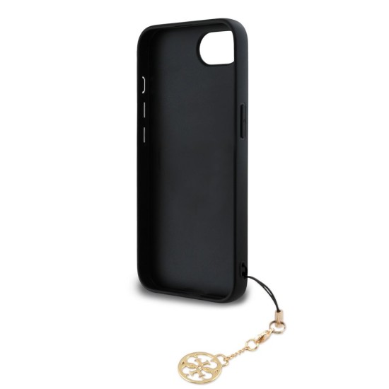 Husa Guess 4G Charm (Tone on Tone) pentru iPhone 16e, Gri (Bakr, GUHCPSE4GF4GCK) by www.silkase.ro