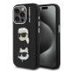 Husa Karl Lagerfeld Grained PU K&CH Heads pentru iPhone 15 Pro, Neagra Husa Karl Lagerfeld Grained PU K&CH Heads pentru iPhone 15 Pro, Neagra (Bakr, KLHCP15LPSFDHPK) by www.silkase.ro