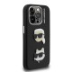 Husa Karl Lagerfeld Grained PU K&CH Heads pentru iPhone 15 Pro Max, Neagra Husa Karl Lagerfeld Grained PU K&CH Heads pentru iPhone 15 Pro Max, Neagra (Bakr, KLHCP15XPSFDHPK) by www.silkase.ro