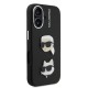 Husa Karl Lagerfeld Grained PU K&CH Heads pentru iPhone 16, Neagra Husa Karl Lagerfeld Grained PU K&CH Heads pentru iPhone 16, Neagra (Bakr, KLHCP16SPSFDHPK) by www.silkase.ro