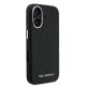 Husa Karl Lagerfeld Grained PU Repeated Logo MagSafe pentru iPhone 16, Neagra (Bakr, KLHMP16SPGKLFOFK) by www.silkase.ro