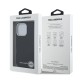 Husa Karl Lagerfeld Grained PU Repeated Logo MagSafe pentru iPhone 16 Pro, Neagra (Bakr, KLHMP16LPGKLFOFK) by www.silkase.ro