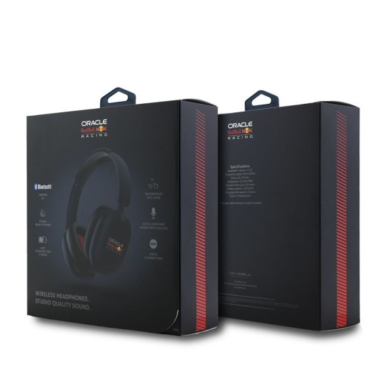 Căști Wireless Over-Ear Red Bull Iconic Logo, Bleumarin Căști Wireless Over-Ear Red Bull Iconic Logo, Bleumarin (Bakr, RBBHXHMS1ILV) by www.silkase.ro