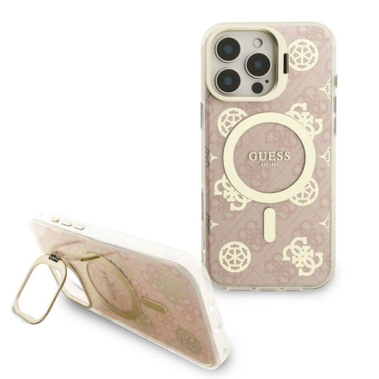 Husa Guess Electroplated Stand MagSafe cu fundaluri interschimbabile pentru iPhone 16 Pro Max Husa Guess Electroplated Stand MagSafe cu fundaluri interschimbabile pentru iPhone 16 Pro Max (Bakr, GUBPSBHMP16XF4P05) by www.silkase.ro