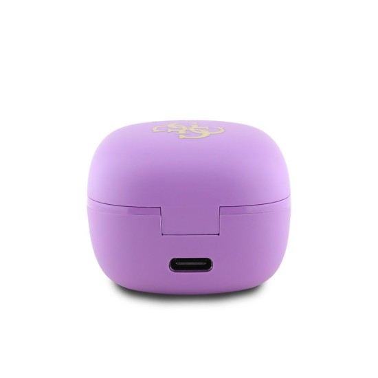 Căști Wireless TWS Guess 4G Logo Mini, Mov Căști Wireless TWS Guess 4G Logo Mini, Mov (Bakr, GUTWSJ144ESL) by www.silkase.ro