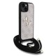 Husa Crossbody Guess PU 4G Metal Logo Strap pentru iPhone 15, Roz Husa Crossbody Guess PU 4G Metal Logo Strap pentru iPhone 15, Roz (Bakr, GUHCP15SP4GMGCRP) by www.silkase.ro