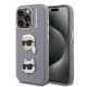 Husa Karl Lagerfeld Grained PU K&CH Heads pentru iPhone 15 Pro Max, Gri Husa Karl Lagerfeld Grained PU K&CH Heads pentru iPhone 15 Pro Max, Gri (Bakr, KLHCP15XPSFDHPG) by www.silkase.ro