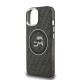 Husa Karl Lagerfeld IML K&CH Heads Repeated Logo MagSafe pentru iPhone 15, Neagra (Bakr, KLHMP15SHMKBKCHK) by www.silkase.ro